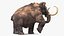 Mammoth Adult with Skeleton Collection 3D