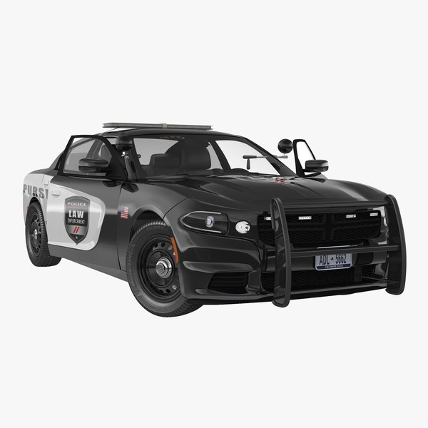 Max Generic Police Car Rigged