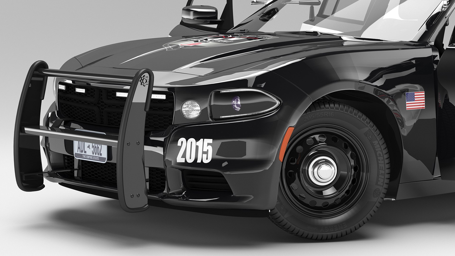 max generic police car rigged