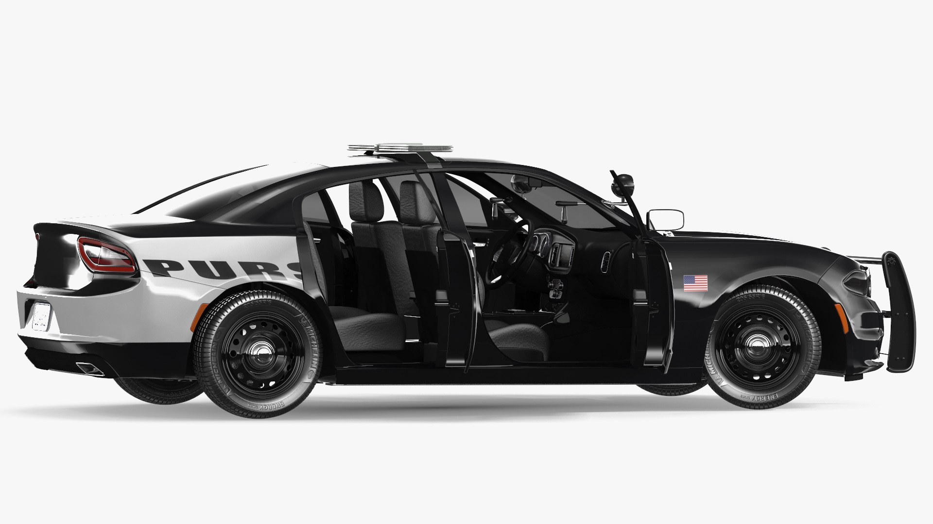 max generic police car rigged