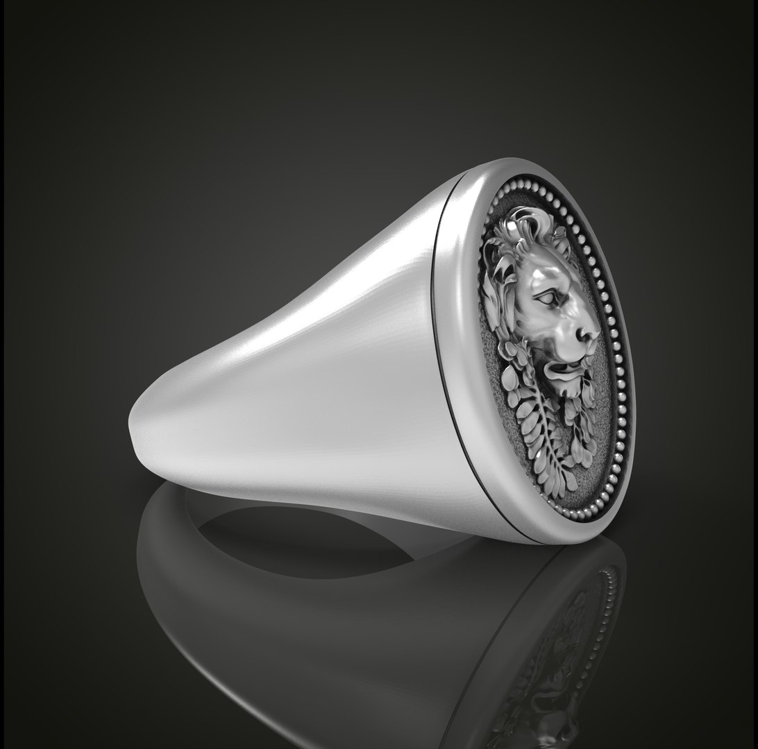 Lion ring 3D model https://p.turbosquid.com/ts-thumb/uP/7ICqxE/Xe/untitled.15.23/jpg/1648827786/1920x1080/fit_q87/feefcf8a9b88655663cfaff43437be1c504fcb75/untitled.15.23.jpg
