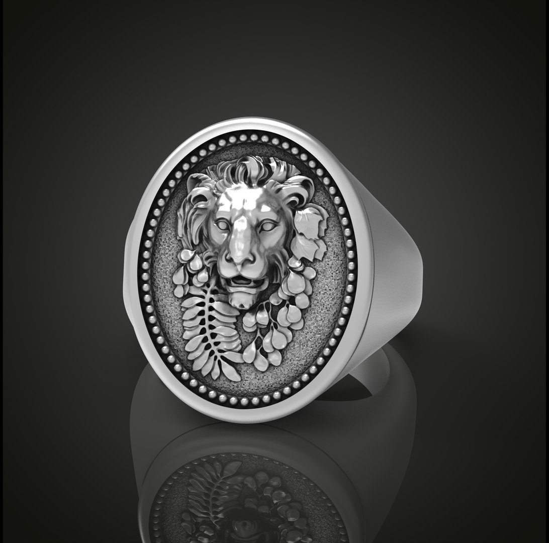 Lion ring 3D model https://p.turbosquid.com/ts-thumb/uP/7ICqxE/uX/untitled.15.3/jpg/1648827342/1920x1080/fit_q87/2772350fc888ec03c4952a0ace26822548f13bb7/untitled.15.3.jpg