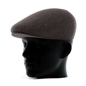 Newsboy Cap 3D