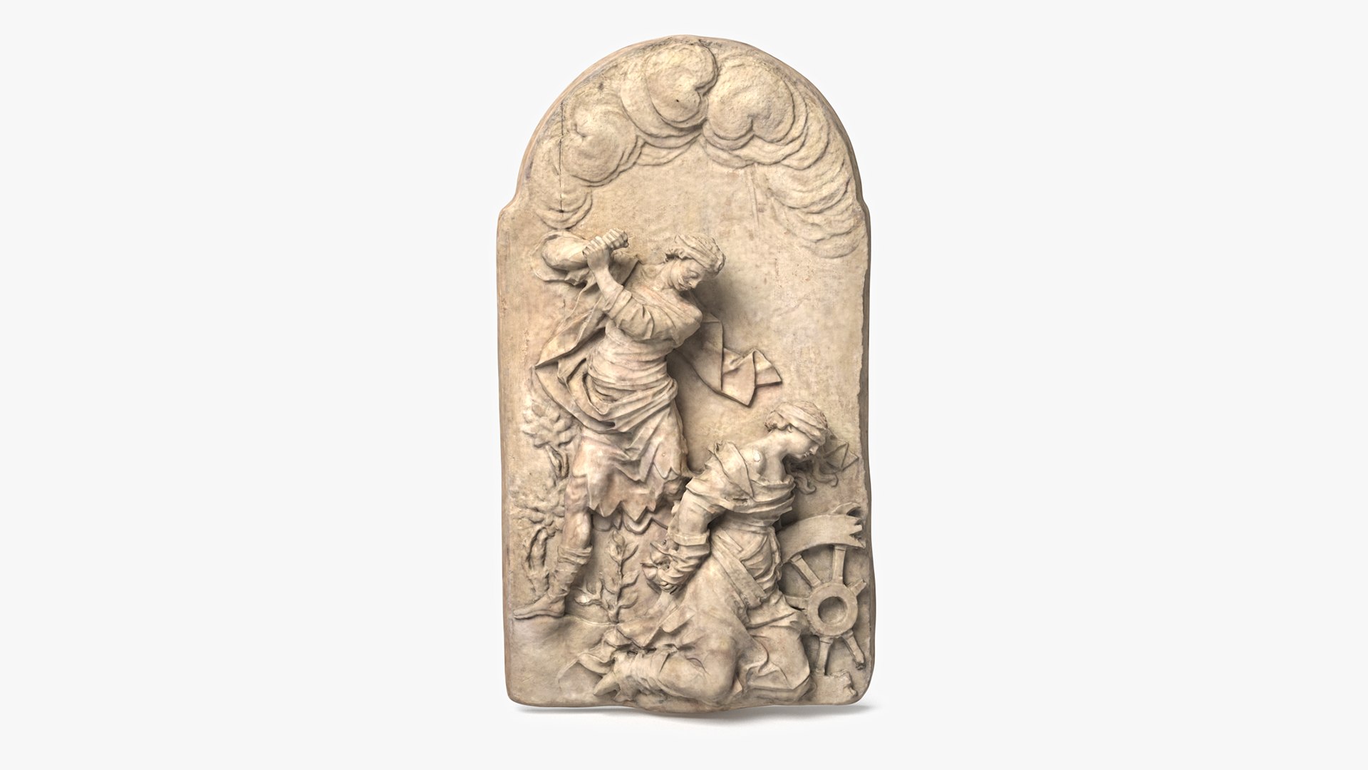 3D beheading Beheading Of St Catherine Sculpture 3D Model - TurboSquid 1859449