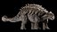 Ankylosaurus  Rigged 3D 3D model