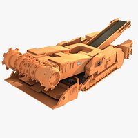 Continuous Miner Animated