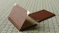 Notebook leather