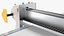 Mesa de corte CNC industrial montada