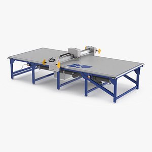 Industrial CNC Cutting Table Rigged