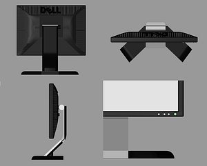 computer monitor.c4d