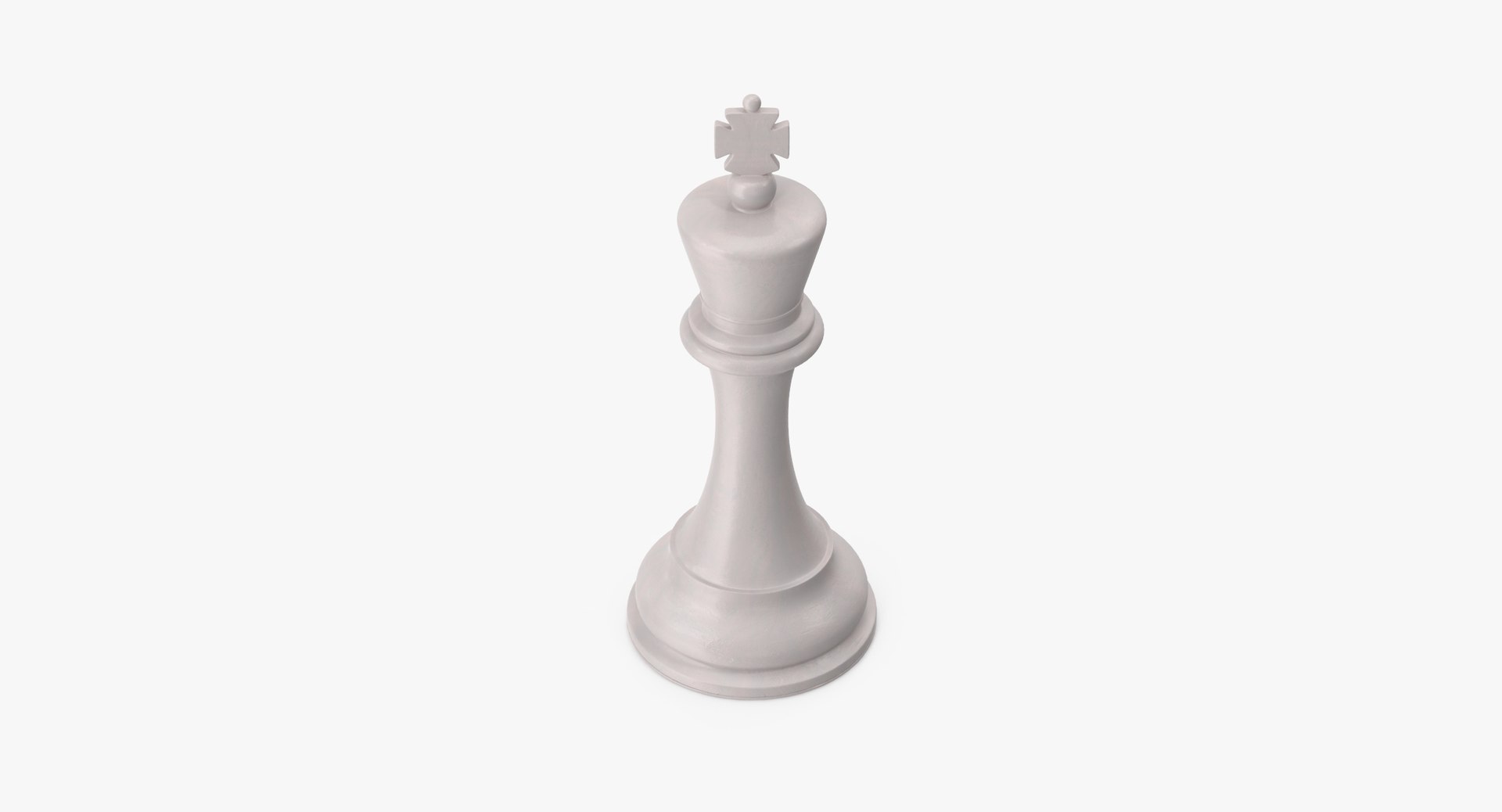chess pieces white king