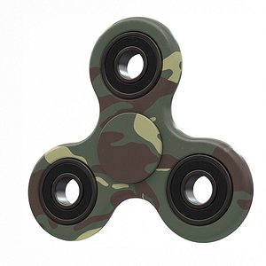 Green camo spinner