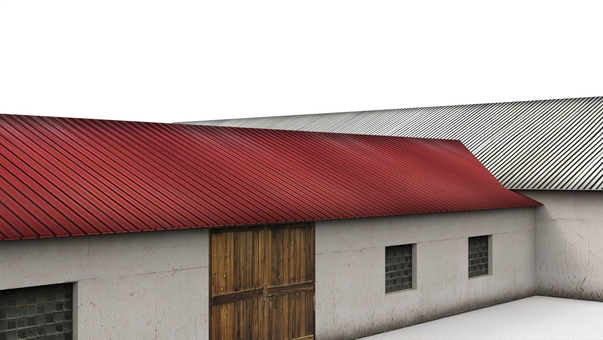 3D Cowshed - TurboSquid 1715934