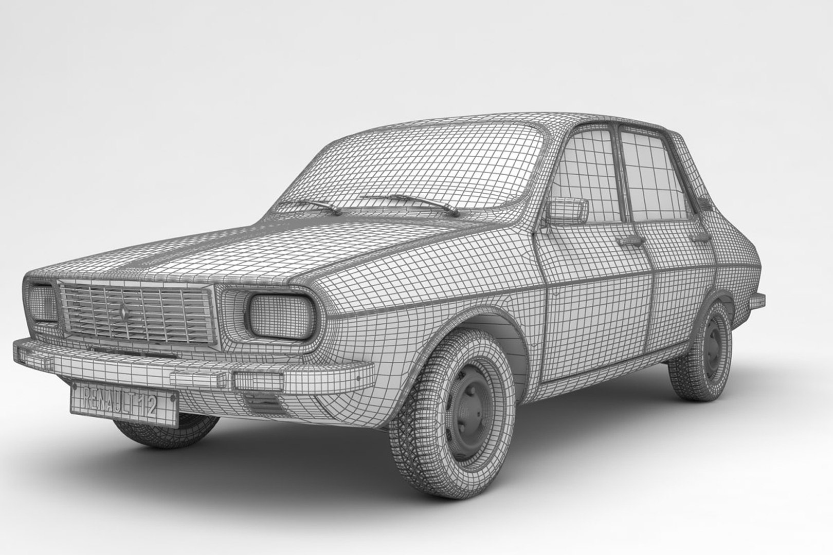 3D Model Renault 12 TS - TSW Pack - TurboSquid 2011066