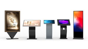 Electronic Kiosk Collection 3D model