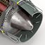 Turbojet Engine General Electric J85 Sectioned 3D Model