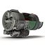 Turbojet Engine General Electric J85 Sectioned 3D Model