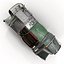 Turbojet Engine General Electric J85 Sectioned 3D Model