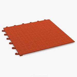 Interlocking Gym Floor Mat Orange