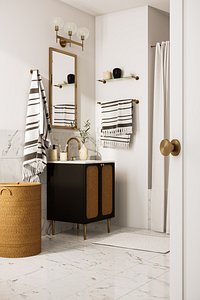Bathroom interior