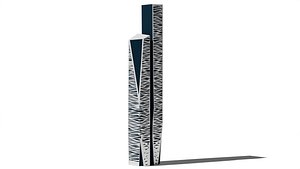 KAFD World Trade Center - Saudi arabia 3D model