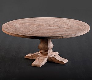 3D model salvaged table age