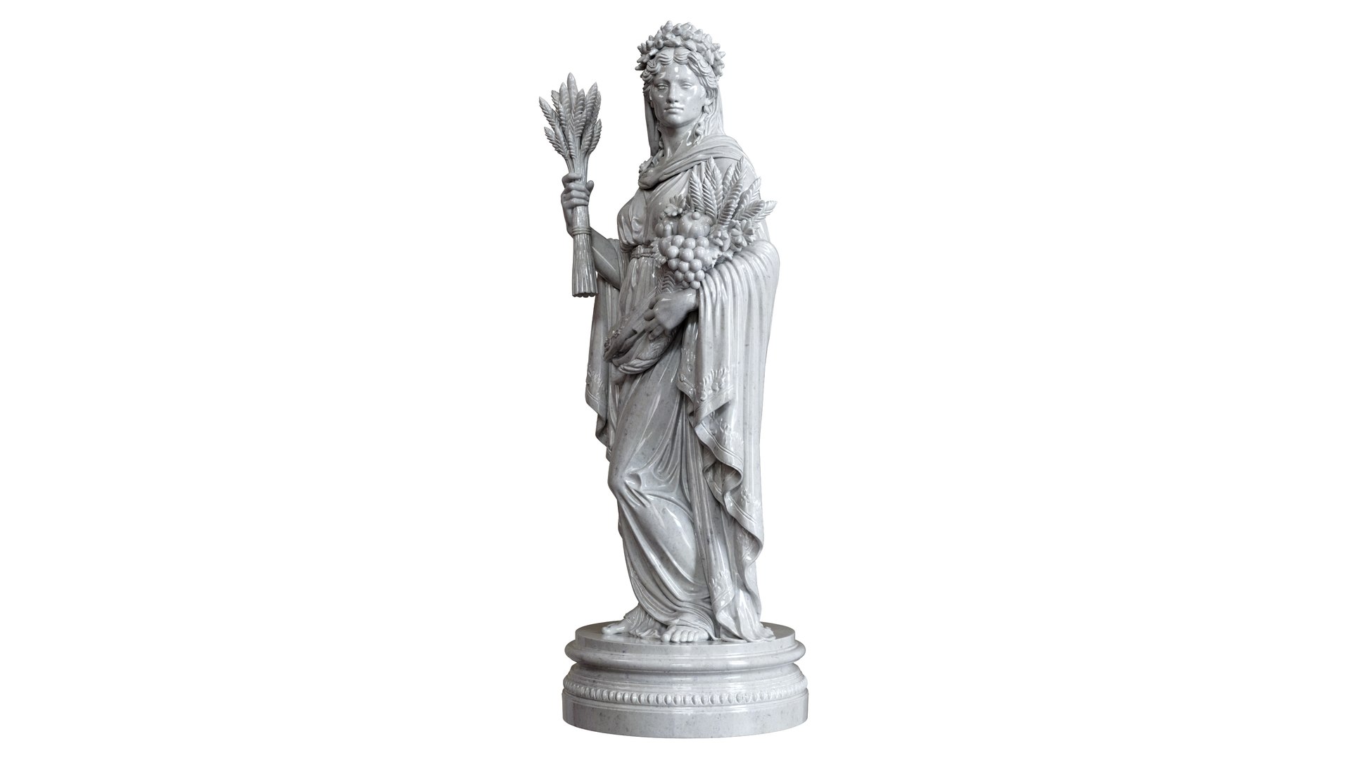 3D Classical Marble Demeter Harvest Statue https://p.turbosquid.com/ts-thumb/uP/fpS32W/Kq/05_16x9/jpg/1785792414/1920x1080/fit_q87/02309b7a3e1e78027d95d420027fb135a2b93f97/05_16x9.jpg