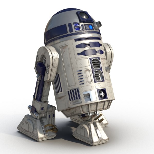 R2 D2 3D Model