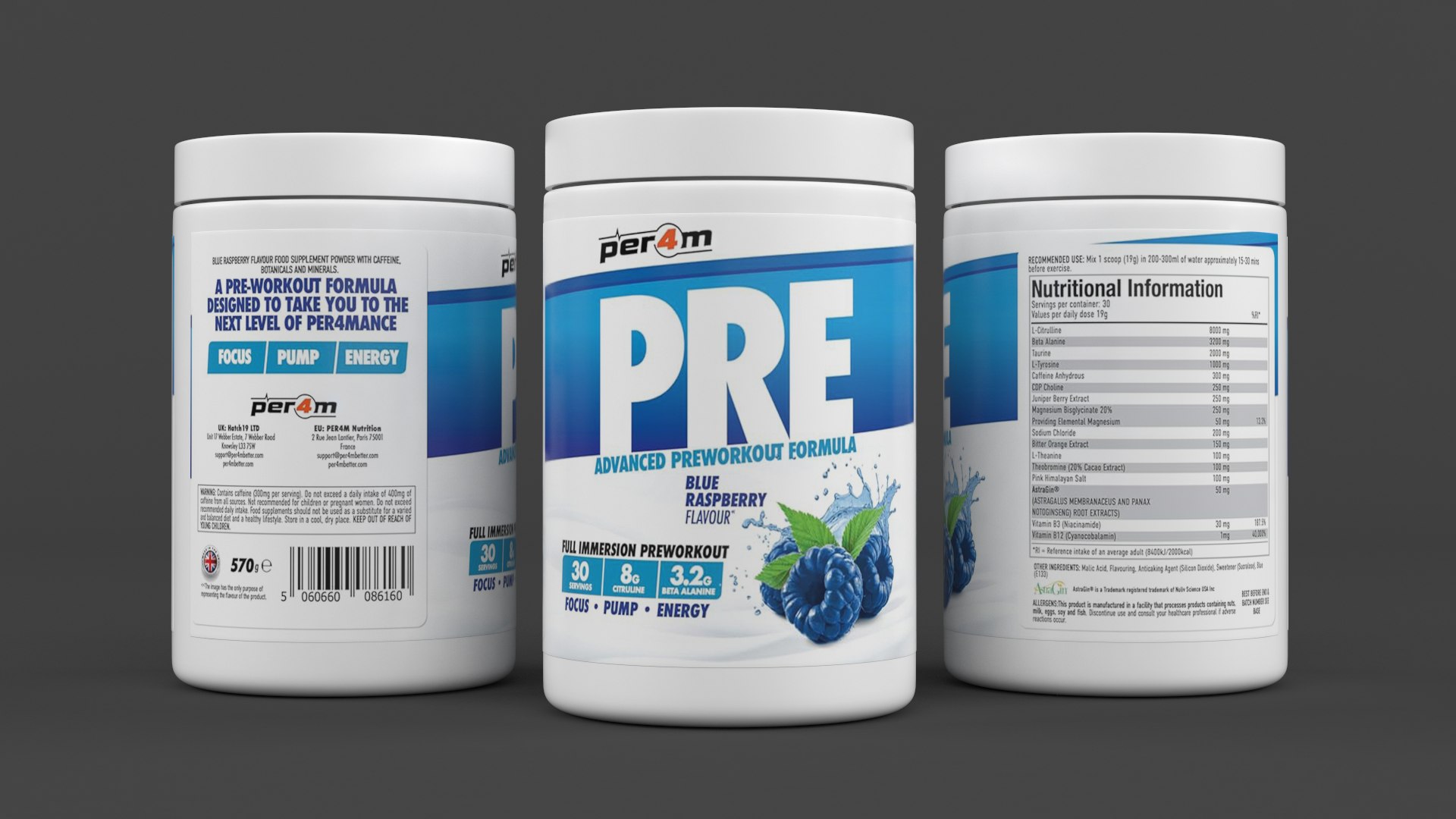 Protein Powder Model - TurboSquid 2492812