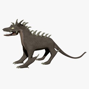 3D GAME READY  Animatable Dragon model
