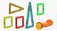 Magnetic Toys 3D Models Collection