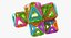 Magnetic Toys 3D Models Collection