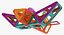 Magnetic Toys 3D Models Collection