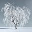 season trees 13 snow 3D