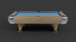 3D modern pool table model