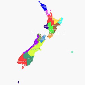 New Zealand Map