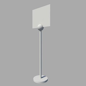 sign board 3d x