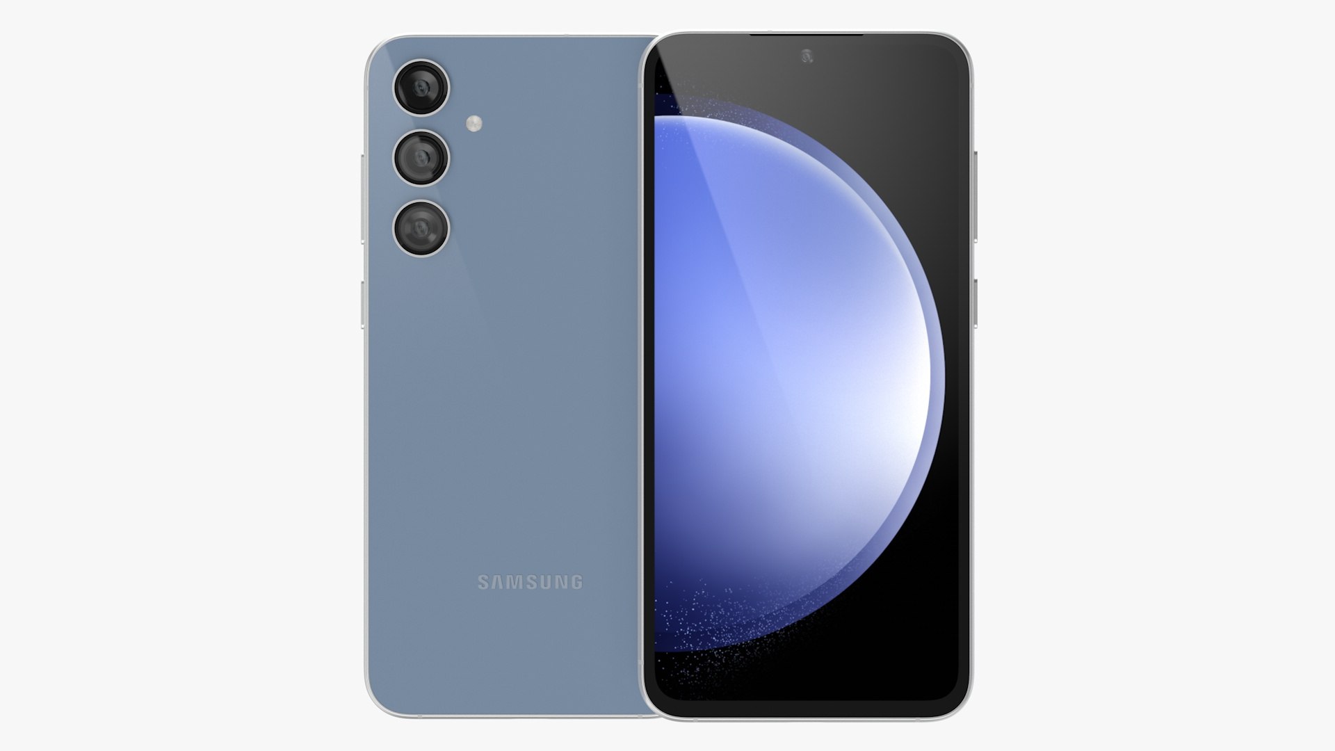 Samsung Galaxy S23 FE Indigo 3D model - TurboSquid 2137628