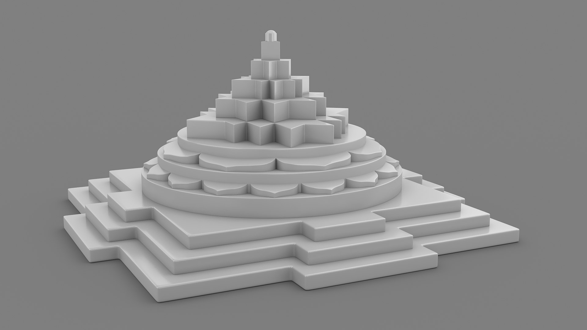 Shanti Yantra 3d Turbosquid 2080161