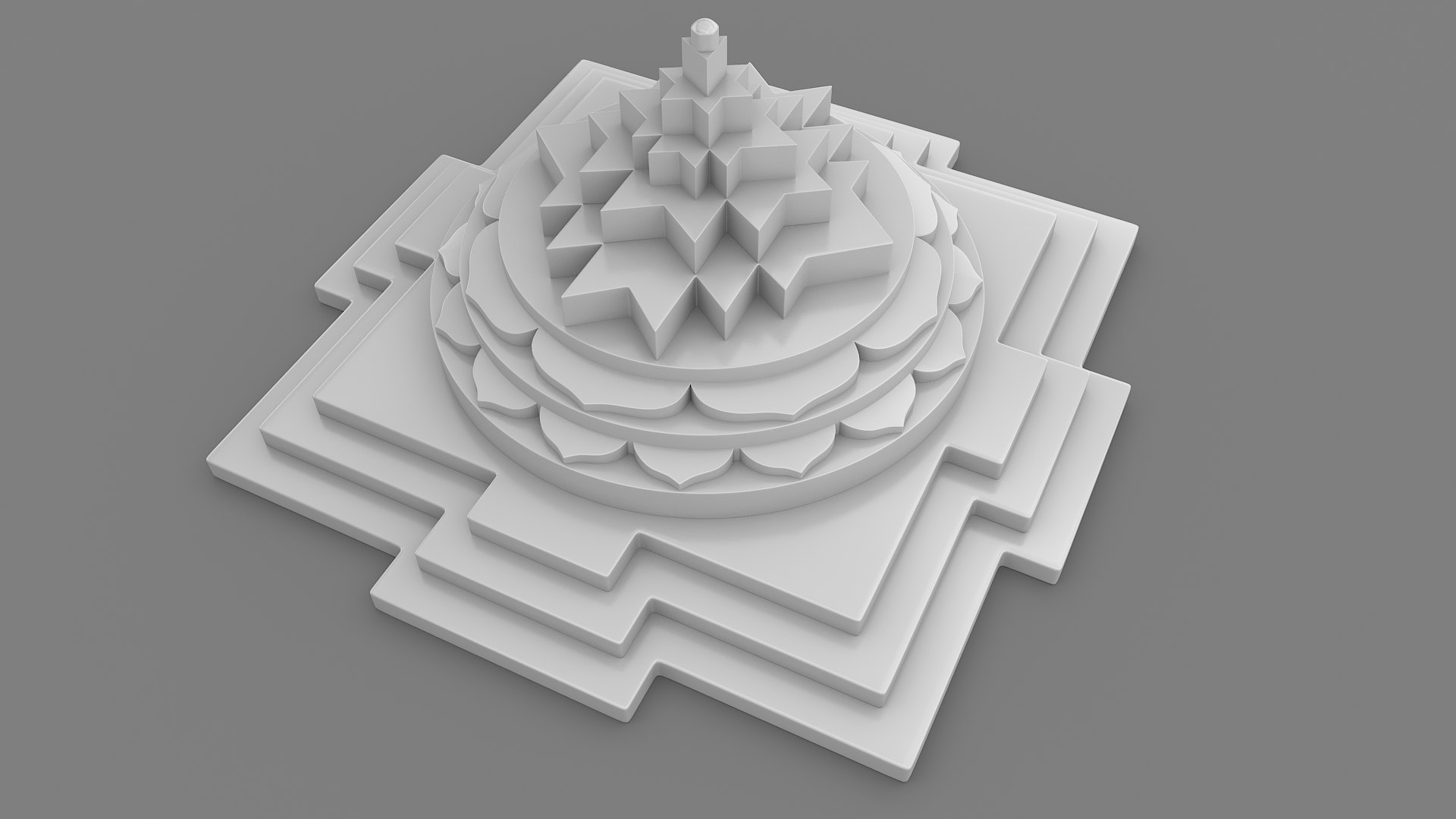 Shanti Yantra 3D - TurboSquid 2080161