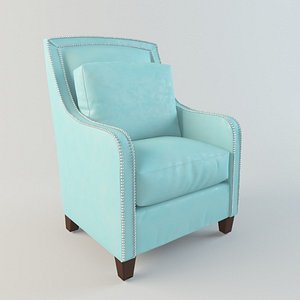 max federico leather chair