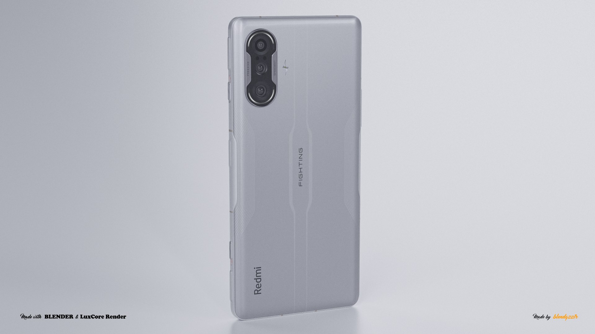 XIAOMI REDMI K40 GAMING 2021 3D Model - TurboSquid 1726462