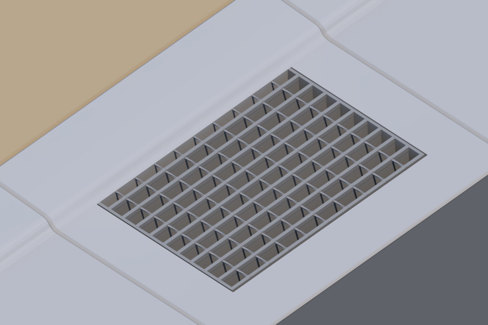 3D L-shaped Gutter Street Culvert Type 1 - TurboSquid 2101834