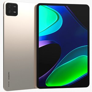 3D Xiaomi Pad 6 Gold