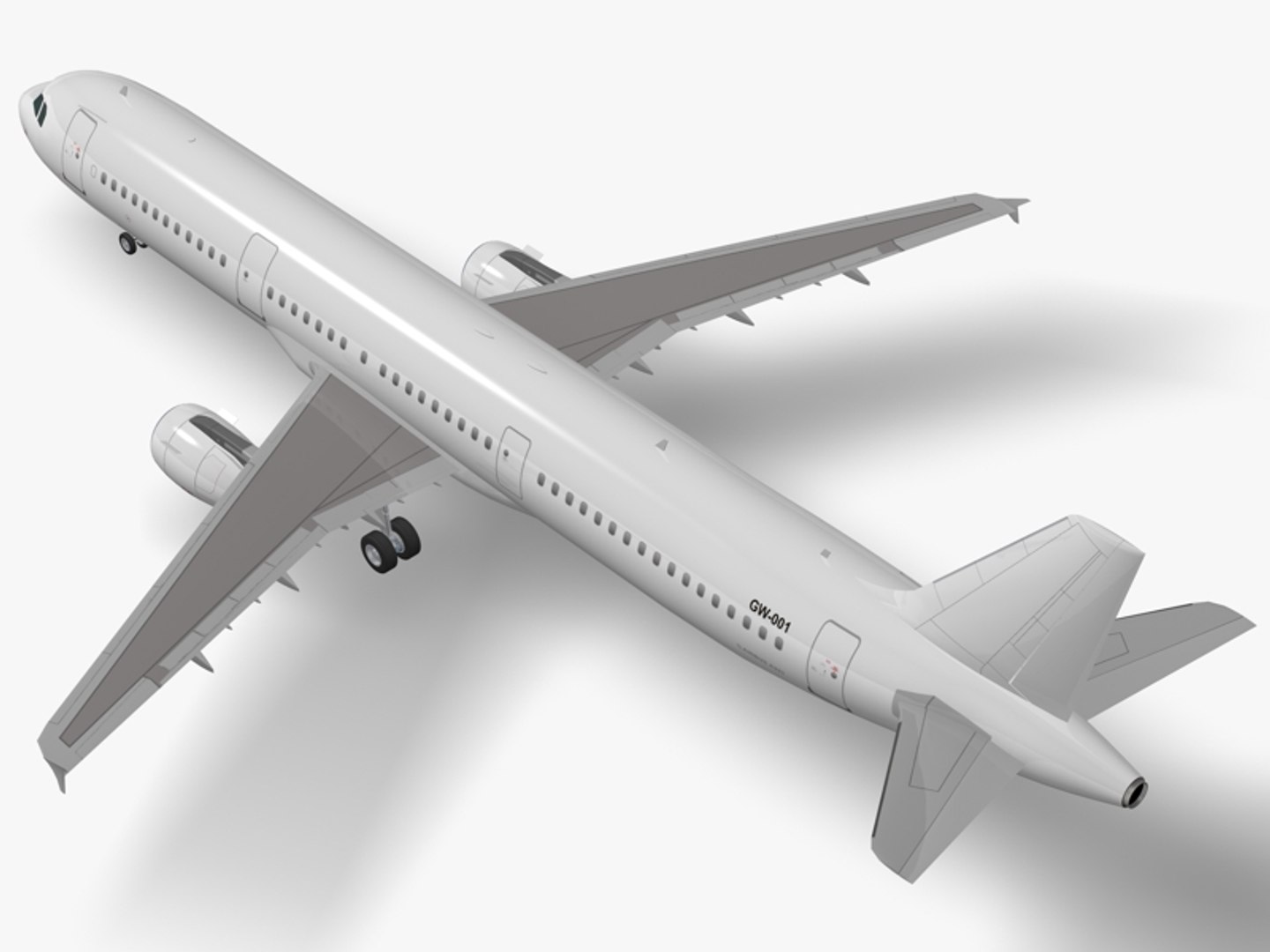 Airbus A321 3D Model - TurboSquid 1441338
