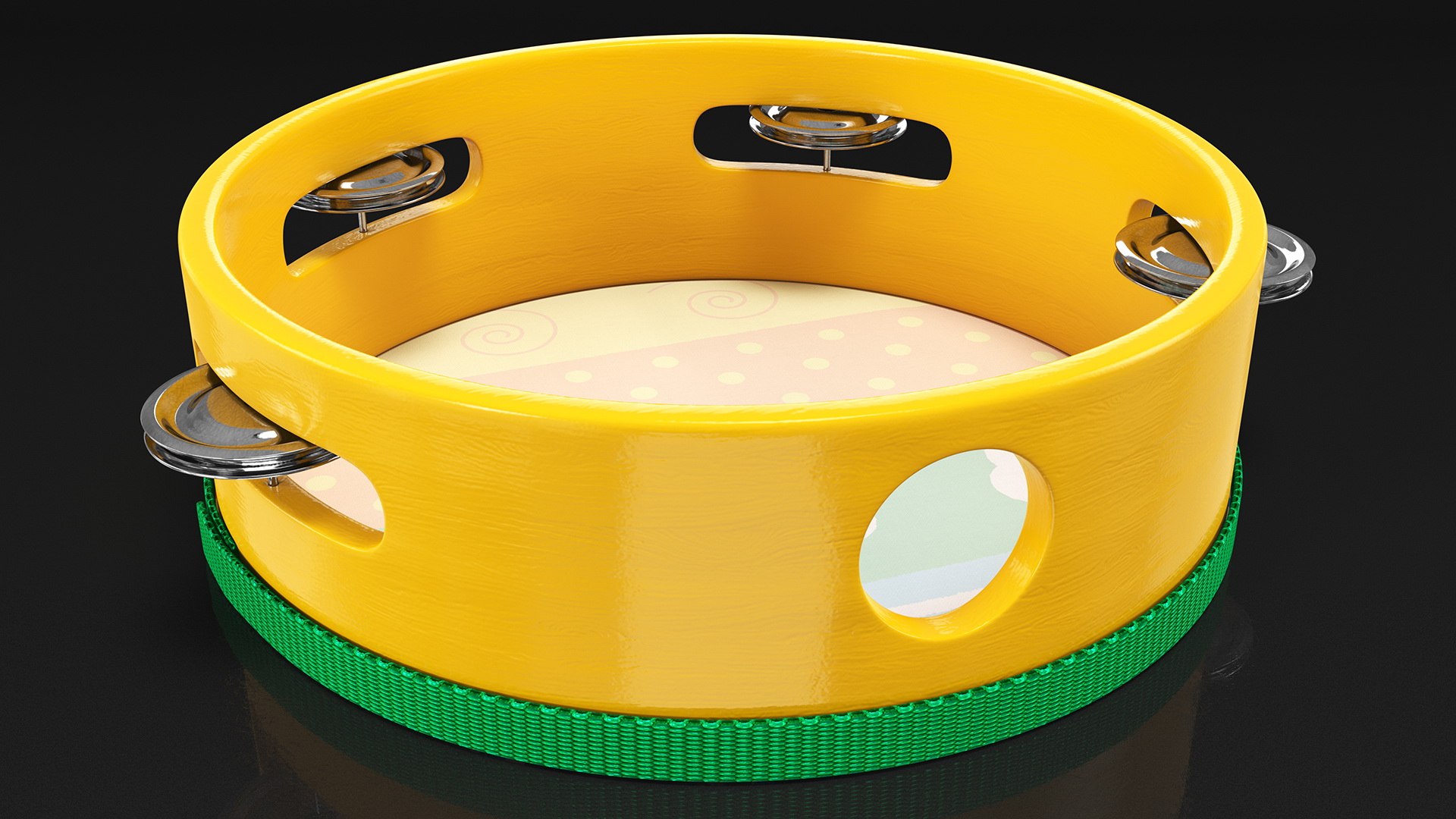 3D handheld toy tambourine model https://p.turbosquid.com/ts-thumb/uQ/IHZS5e/HAD00l08/handheldtoytambourine3dsmodel007/jpg/1601023516/1920x1080/fit_q87/d97f497cfc44d47e989a68d7c9162a8fce4574e8/handheldtoytambourine3dsmodel007.jpg