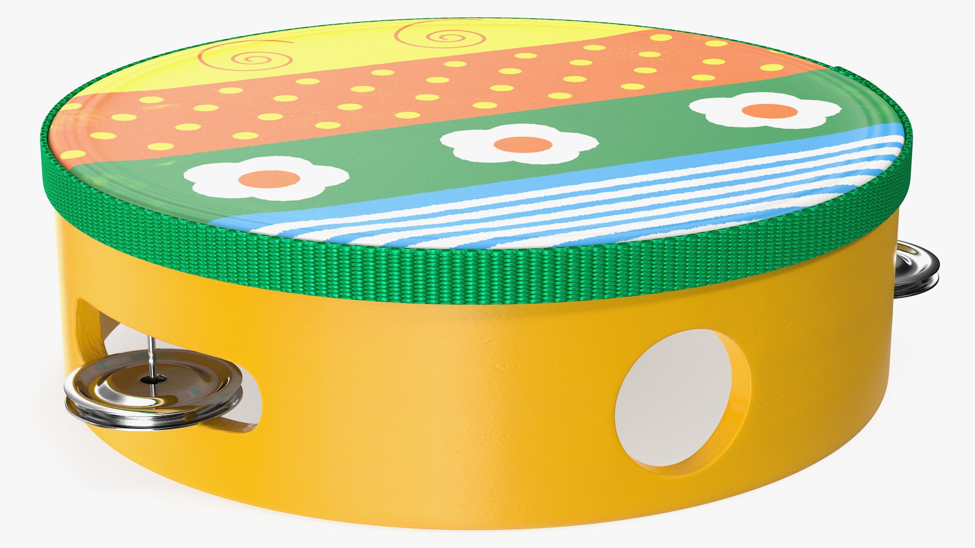 3D handheld toy tambourine model https://p.turbosquid.com/ts-thumb/uQ/IHZS5e/XSngsXOs/handheldtoytambourine3dsmodel008/jpg/1601023524/1920x1080/fit_q87/1fc88b6f7cc10b8fdfc999b84ce846a66fc9301b/handheldtoytambourine3dsmodel008.jpg