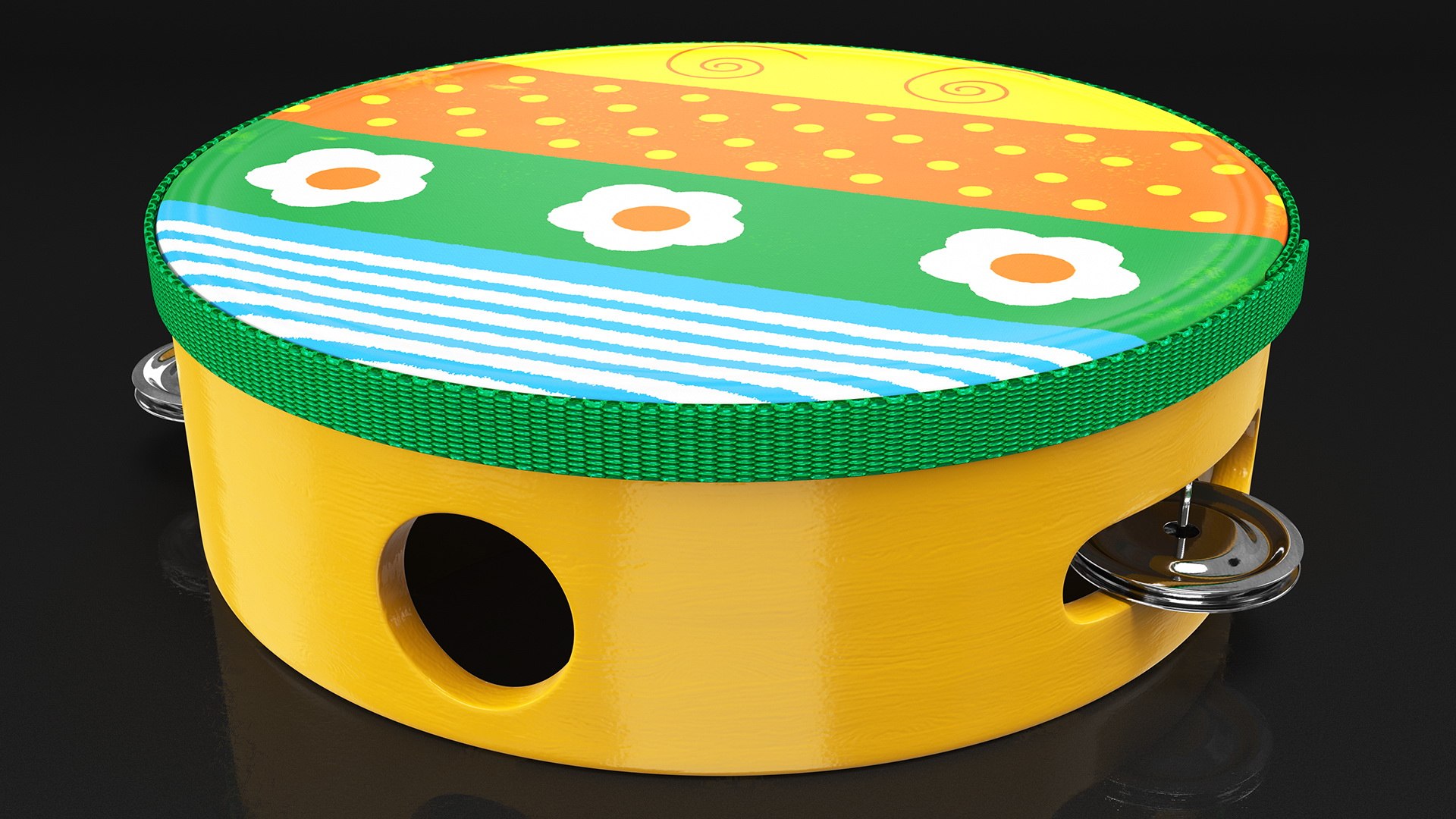 3D handheld toy tambourine model https://p.turbosquid.com/ts-thumb/uQ/IHZS5e/laGPeBHl/handheldtoytambourine3dsmodel006/jpg/1601023508/1920x1080/fit_q87/9db605a97431c0d1dd2bf97b22fbe1cb49f4cbf0/handheldtoytambourine3dsmodel006.jpg
