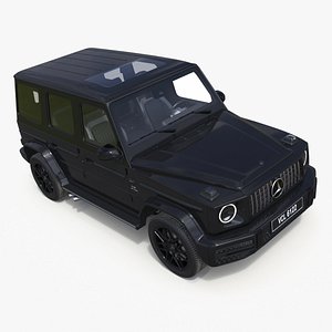 Gelandewagen Mercedes-Benz AMG 63 Black Simplified