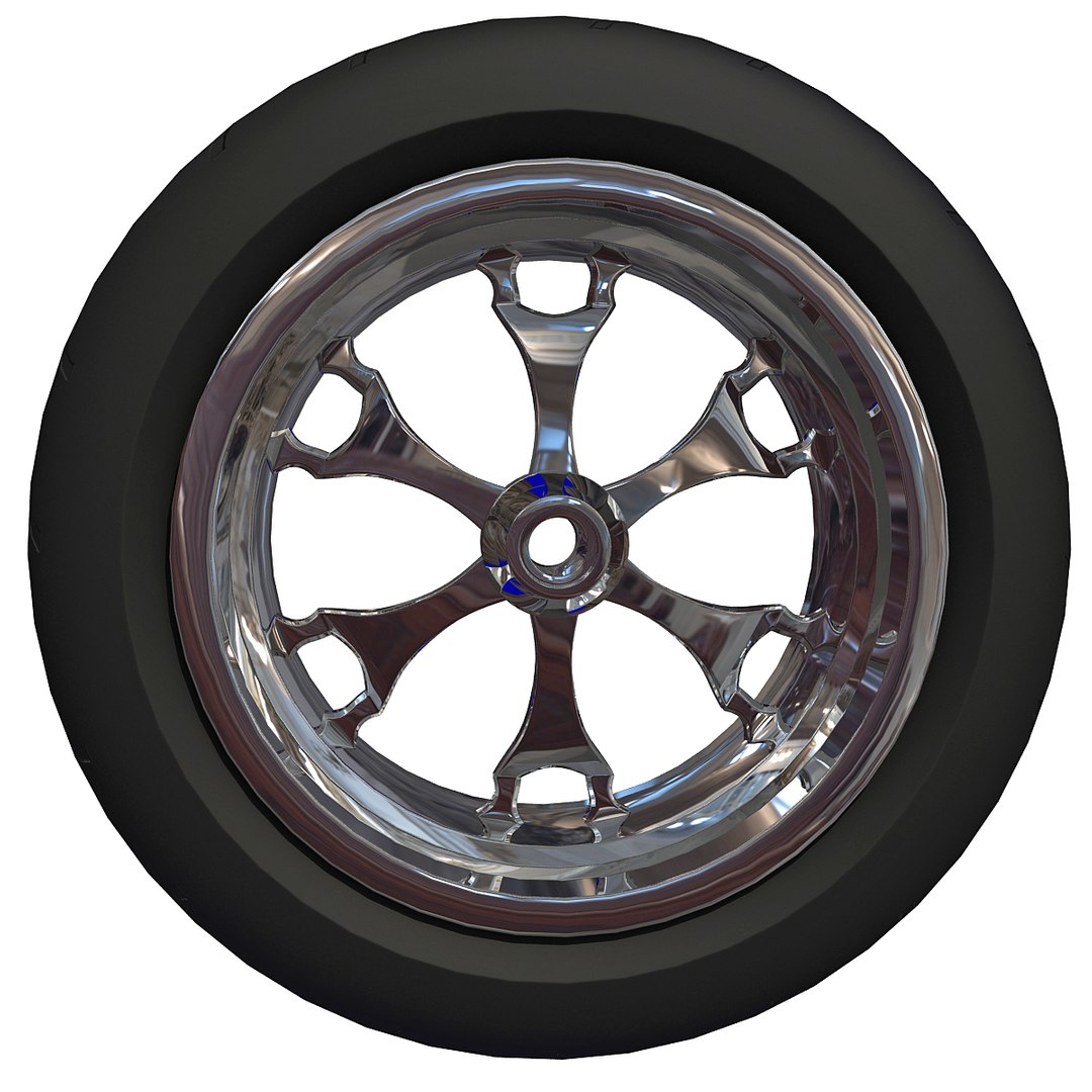 Motorcycle Tyre 3d Max
